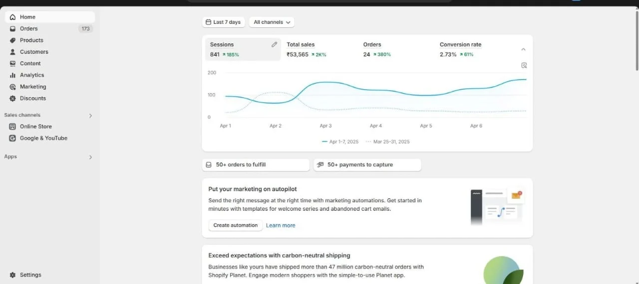 Client results screenshot 6